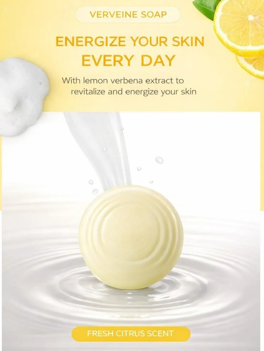 Goat Milk Soap 1 Bar  You Pick  Fresh Citrus Or Strawberry